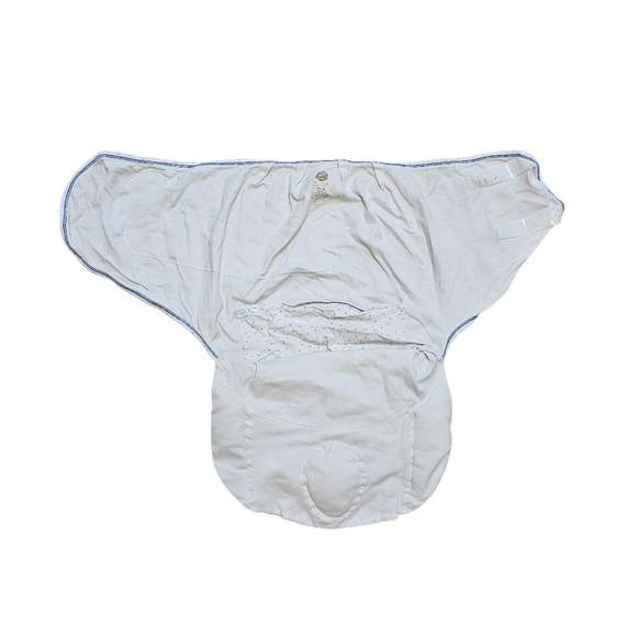 Nested Bean Zen Swaddle – Stardust Blue | 0–6 Months OR 7–14 lbs - Picture 3 of 10